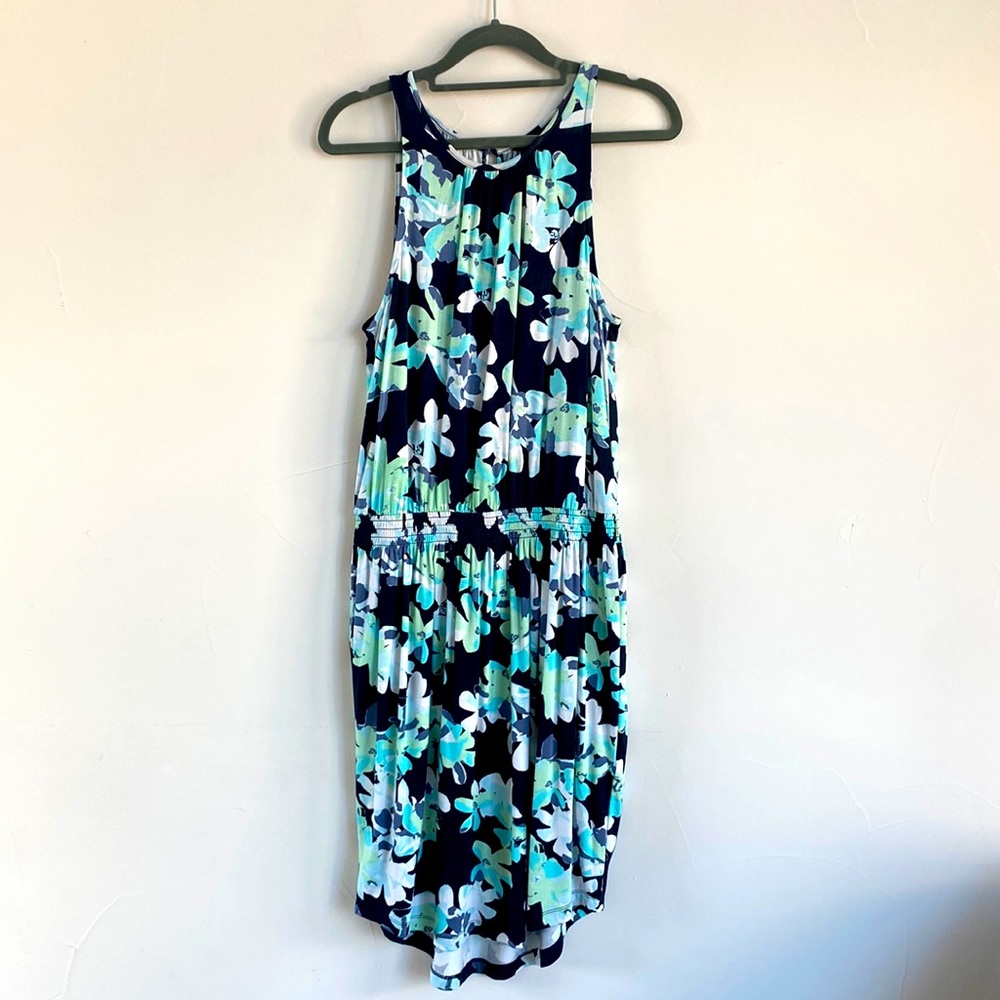 Banana Republic Floral Sleeveless Dress